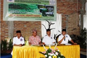 Dialog yang bertajuk Mewujudkan tata ruang peradaban menuju kedaulatan pangan dan kedaulatan Negara